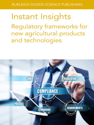 cover image of Regulatory Frameworks for New Agricultural Products and Technologies